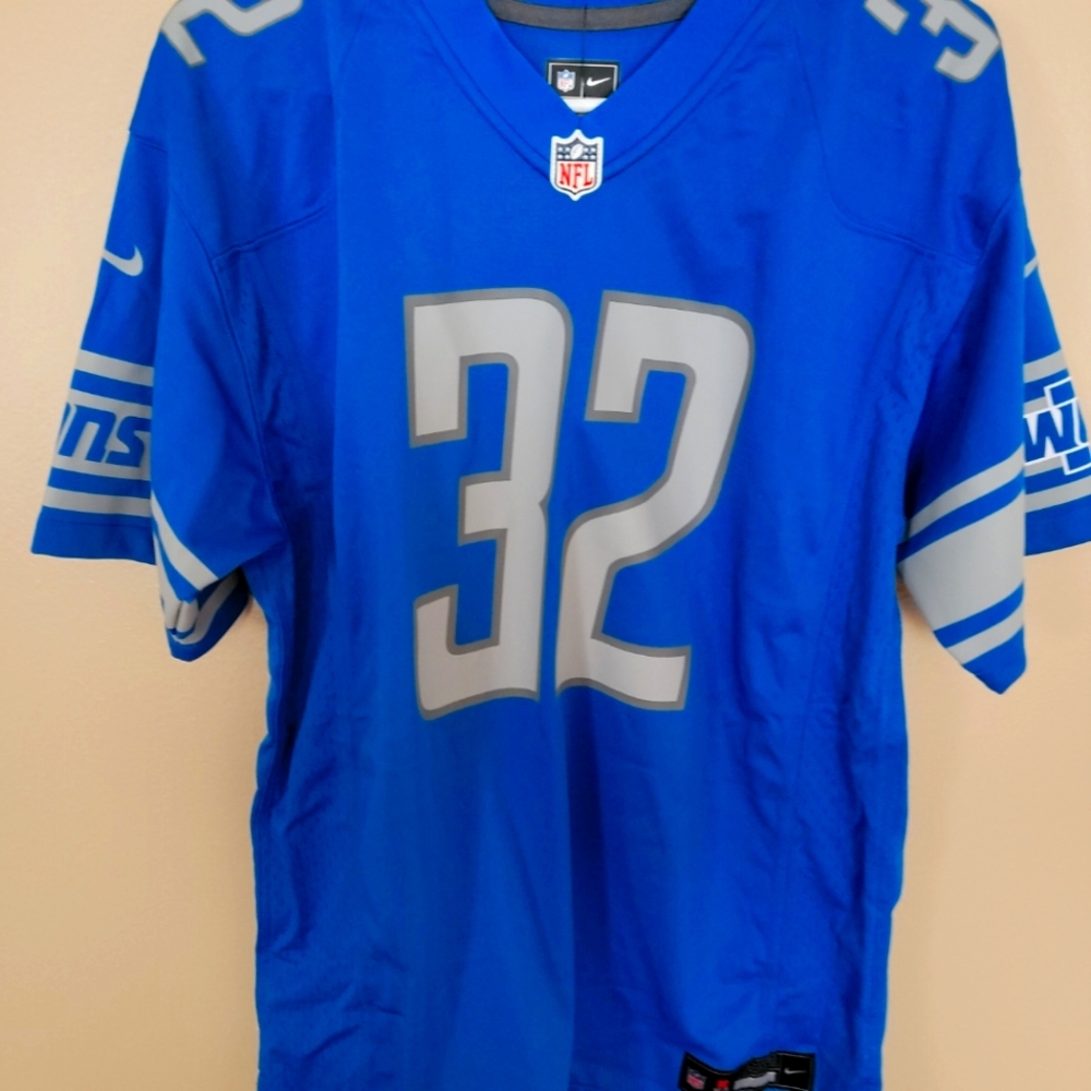 #32 Deandre Swift Detroit Lions Home Blue Nike Jersey. Various youth sizes